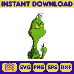 the grinch grinch christmas svg  grinch clipart files  files for cricut & silhouette digital file