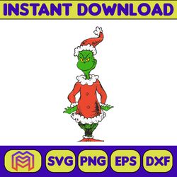 the grinch grinch christmas svg  grinch clipart files  files for cricut & silhouette digital file