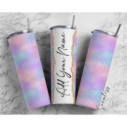 gradient colors add your own name, 20oz sublimation tumbler designs, skinny tumbler wraps template - 34