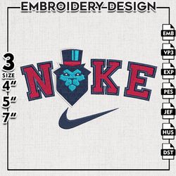 nike duquesne dukes embroidery designs, ncaa embroidery files, duquesne dukes machine embroidery files
