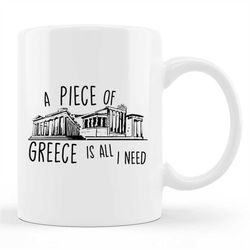 greece vacation mug, greece vacation gift, greece mug, greece travel mug, athens mug, greece travel cup, greek gift, gre