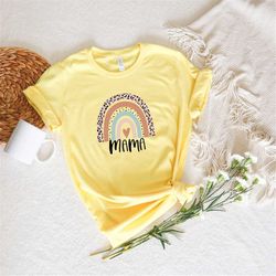 mama rainbow shirt, shirt for mom, mom life shirt, mothers day shirt, mama shirt, mom shirt, mothers day shirt