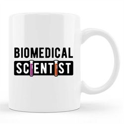 biomedical science, lab tech gift, biomedical cup, research scientist, laboratory scientist, biomedical mug, laboratory