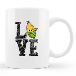 corn mug, corn gift, corn lover mug, funny corn mug, midwest mug, farmer mug, fall mug, corn fan mug, corn fan gift, far