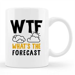 meteorologist mug, meteorologist gift, meteorology student, meteorology mug, meteorologist coffee, weatherman gift, funn