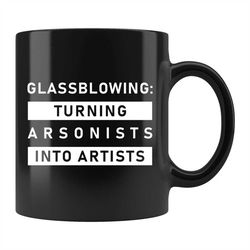 glassblowing gift, glassblowing mug, glass blowing gift, glass blowing mug, glassblower gift, glassblower mug, glass blo