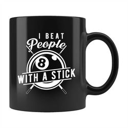 pool player gift, pool player mug, pool coffee mug, billiards coffee mug, billiards gift, pool gift, pool mug, pool love