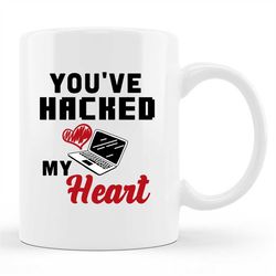 hacker mug, hacker gift, programmer mug, programming mug, cyber security mug, programmer gift, computer mug, valentines