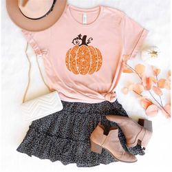 cute pumpkin shirts women, pumpkin shirt, matching pumpkin thanksgiving shirt, family matching pumpkin shirt, pumpkin fa