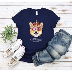 the queens platinum jubilee 2022 shirt, royal jubilee shirt, queens jubilee shirt, british t shirt, queen elizabeth ii p