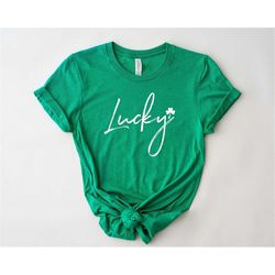 lucky shirt, shamrock shirt, st. patty's shirt, irish shirt, shenanigans drinking shirt, family matching shirt