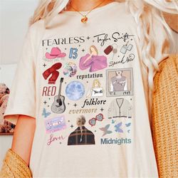 vintage taylor the eras tour shirt, tour 2023 shirt, swiftie shirt, swiftie merch, vintage the eras tour 2023, midnights