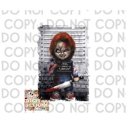 chucky doll, halloween, evil doll, png, digital download, for sublimation