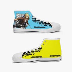 attack on titan historia reiss high canvas shoes for fan, attack on titan historia reiss high canvas shoes sneaker