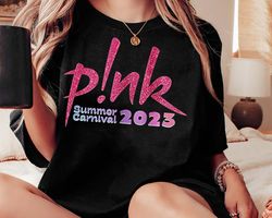 the summer carnival pink trustfall tour 2023 for lover perfect gift idea for men women birthday gift unisex tshirt