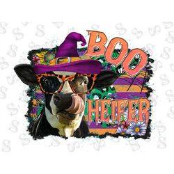 boo heifer halloween png sublimation design, halloween png, boo heifer png, halloween heifer png, heifer png, digital do