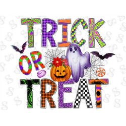 trick or treat png, happy halloween png, spooky png, halloween png, leopard, ghost,it's spooky season,digital download,s