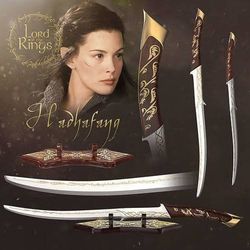 lord of the rings hadhafag replica sword of arwen,best groomsmen gift and fantasy gift for husband or boyfriend