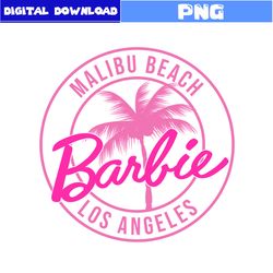 malibu beach los angeles png, barbie malibu png, barbie png, barbie logo png, cartoon png, png digital file