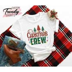 christmas crew shirt, christmas group shirt, christmas gifts, matching christmas pajamas family, christmas squad shirt,f