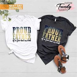 daddy shirts, funny dad shirts, best dad ever, fathers day shirt, gift for dad, fathers day t-shirt, bad ass kids,  funn