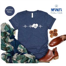 paw heartbeat shirt, vet tech week, vet tech shirt, veterinarian gifts, vet tech shirt, dog mom gift tee, paw lover gift