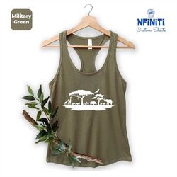 safari tank top, safari trip tank top, safari gift, safari guide raceback, safari birthday, african safari,zoo tank top,