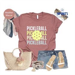 pickleball t-shirt, pickleball gifts, pickleball player shirt, pickleball grandma, pickleball coach tee, racquetball shi