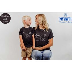 mommy and me matching t shirts, mom baby matching outfits, matching mama and me shirts, new mom t shirts, pregnant t shi