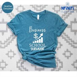 business school shirt, business school graduation shirt, business student grad t-shirt, business degree graduation gifts