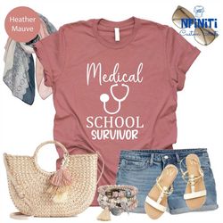 med school shirt, medical school graduation shirts, doctor graduation shirts for women, doctor gifts, medical student te