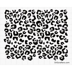 leopard print svg, animal print svg, leopard svg, leopard pattern svg, leo print svg, leo svg - printable, cricut & silh