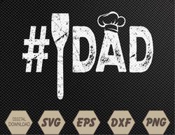 mens number one cooking dad for fathers day 1 daddy svg, eps, png, dxf, digital download