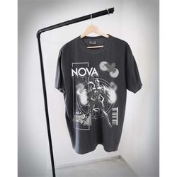 vintage styled nova t-shirt, richard rider shirt, nova corp shirt, comic book shirt
