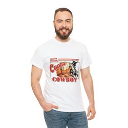 coors original cowboy shirt, western sunset cowgirl, cowboy shirt cowboy design, vintage cowboys shirt