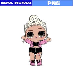 Pink Baby Png, Pink Baby Lol Doll Png, Queen Png, Lol Doll Png, Lol Surprise Doll Png, Cartoon Png, Png Digital File