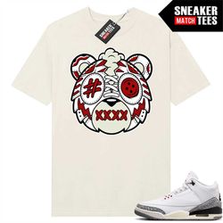 white cement 3s to match sneaker match tees sail 'sneakerhead tyga'