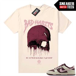 sb dunks valentines day sneaker match tees sail 'bad habits'