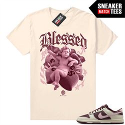 sb dunks valentines day sneaker match tees sail 'blessed'
