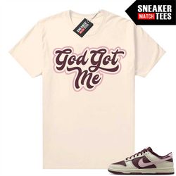 sb dunks valentines day sneaker match tees sail 'god got me'