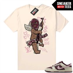 sb dunks valentines day sneaker match tees sail 'trap angel'