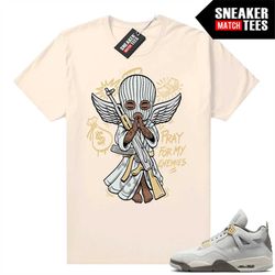 craft 4s shirts to match sneaker match tees sail 'pray for my enemies'