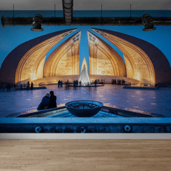 wall mural wallpaper - pakistan monument landmark islamabad