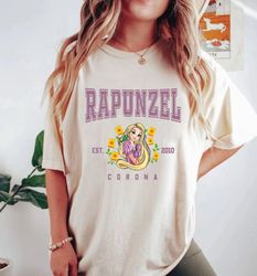 Disney Rapunzel Princess Comfort Colors Shirt, Disney Gi