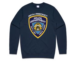 brooklyn police department badge jumper sweater sweatshirt funny tv brooklyn show new york