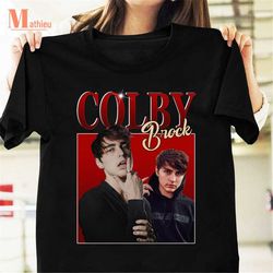 colby brock homage t-shirt, youtuber shirt, sam and colby shirt, colby brock shirt for fans