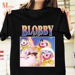 mr blobby homage t-shirt, mr blobby shirt, bbc one tv show shirt, noel's house party shirt, mr blobby shirt for fans