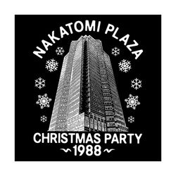 nakatomi plaza christmas party 1988 svg, christmas svg, nakatomi plaza svg, nakatomi svg, plaza svg, christmas party svg