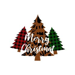 merry christmas tree christmas svg, christmas svg, plaid pinetree svg, leopard tree svg, plaid tree svg, winter svg, sno