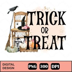 trick or treat png, halloween png design, halloween design, pumpkin png, witch png, sublimation designs downloads, hallo